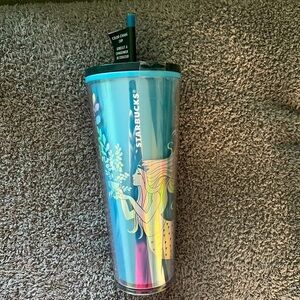 Starbucks 2021 Holiday Color Changing Cold Cup Tumbler